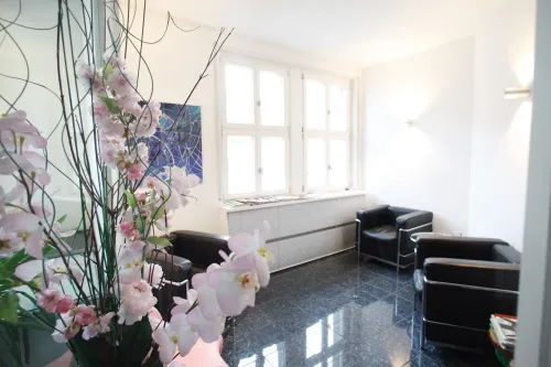 Wartebereich der Praxis für Zahnheilkunde Thomas Thunert